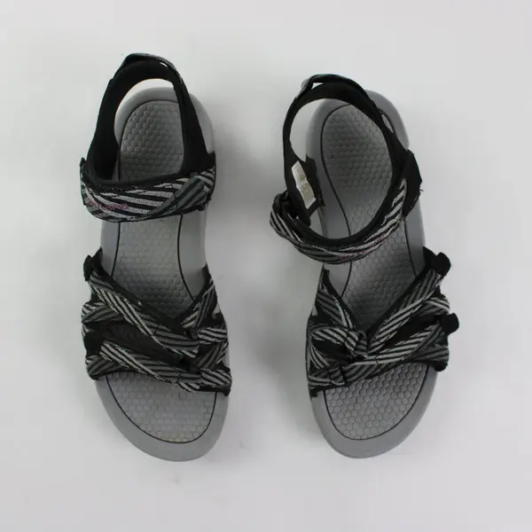 Outland Naia Women's Sport Sandals Gray Black Size 8