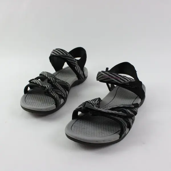 Outland Naia Women's Sport Sandals Gray Black Size 8