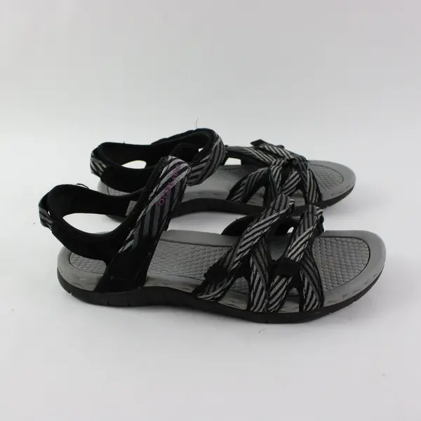 Outland Naia Women's Sport Sandals Gray Black Size 8