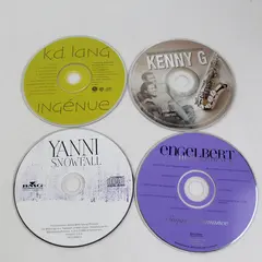 Lot Of 4 Assorted Music CDs No Jewell Cases