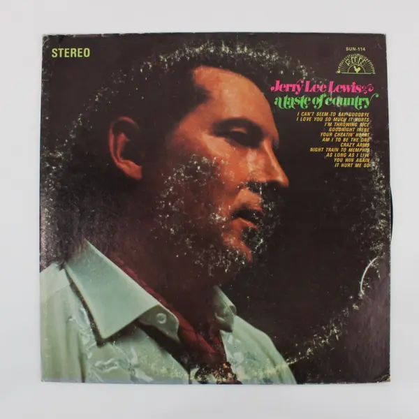 Jerry Lee Lewis SUN 114 A Taste Of  Country 12" Vinyl Record