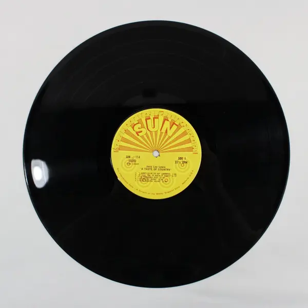 Jerry Lee Lewis SUN 114 A Taste Of  Country 12" Vinyl Record
