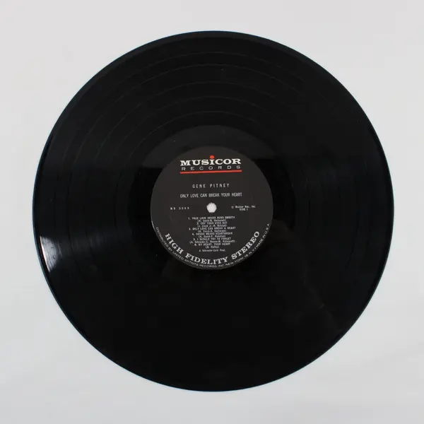 Gene Pitney Only Love Can Break Your Heart Musicor 12" Vinyl Record