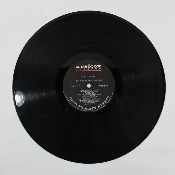 Gene Pitney Only Love Can Break Your Heart Musicor 12" Vinyl Record