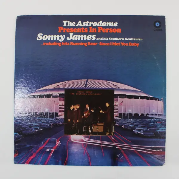 The Astrodome Presents In Person Sonny James &  His Southern Gentlemen 12"   