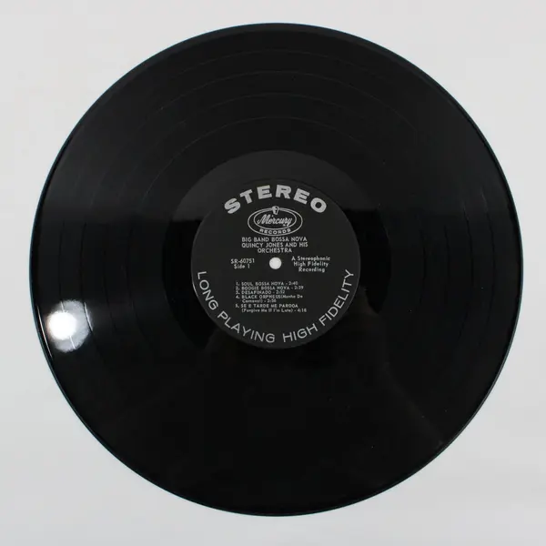 Quincy Jones & His Orchestra Big Band Bossa Nova Stereo Mercury 12" Vinyl Record
