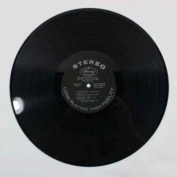Quincy Jones & His Orchestra Big Band Bossa Nova Stereo Mercury 12" Vinyl Record