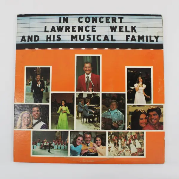 Lawrence Welk In Concert His Musical Family 2LP Set Ranwood R-6001 1973