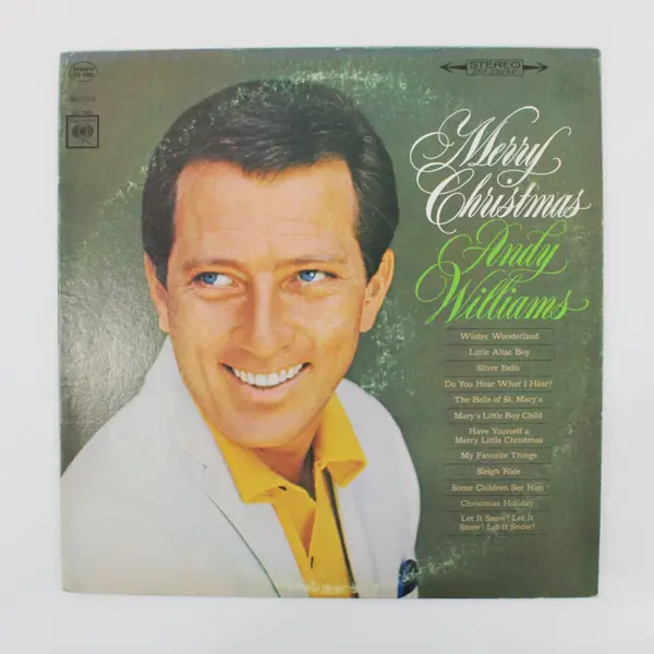Andy Williams Merry Christmas Columbia CS 9220 12" Vinyl LP