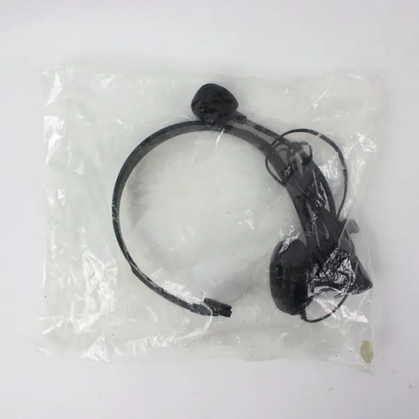 Wired Single-Ear Headset Earpiece with Microphone Untested Used
