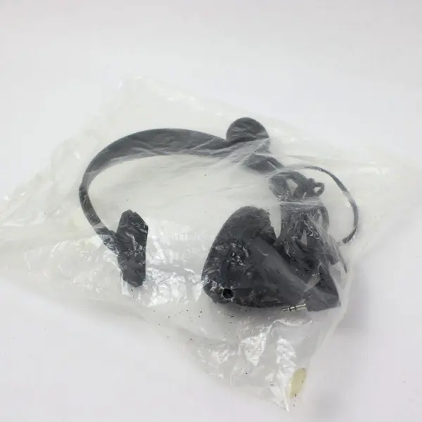 Wired Single-Ear Headset Earpiece with Microphone Untested Used