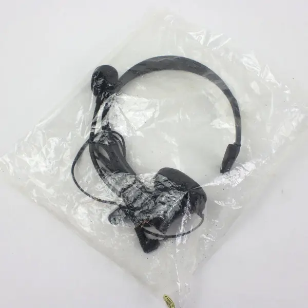 Wired Single-Ear Headset Earpiece with Microphone Untested Used