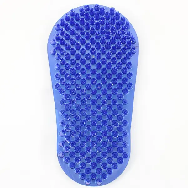 Soapy Soles Foot Massage Mat Bath Shower Blue Non-Slip