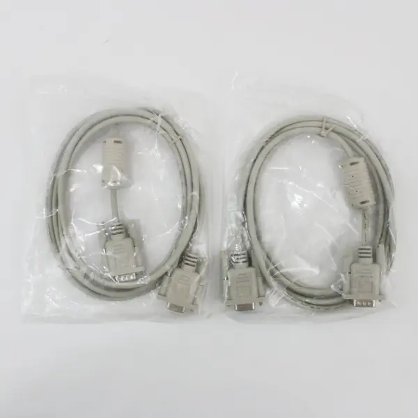 Lot of 2 Copartner DB9 RS232 Male-to-Female Extension Cables Sealed