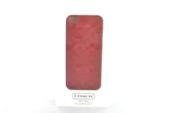 Coach iPhone 5 Case Coral Classic Signature C Discontinued, Original Box 2012