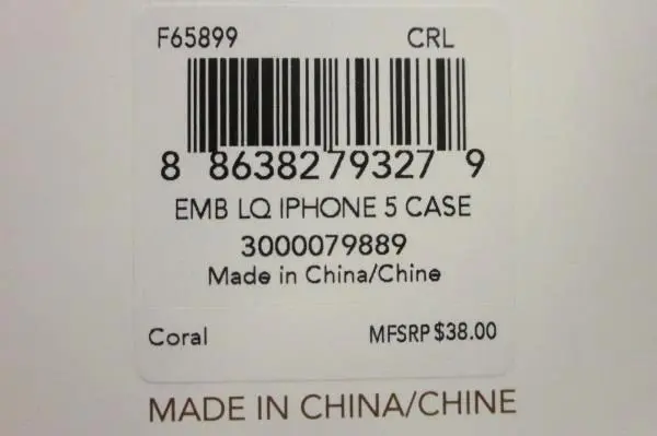 Coach iPhone 5 Case Coral Classic Signature C Discontinued, Original Box 2012