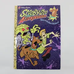 Scooby-Doo Alien Invaders Golden Book Sticker Coloring Book Scott Neely