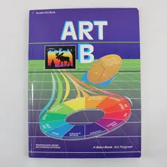 A Beka Art B Student Art Book Homeschool Art Curriculum PARTLY USED