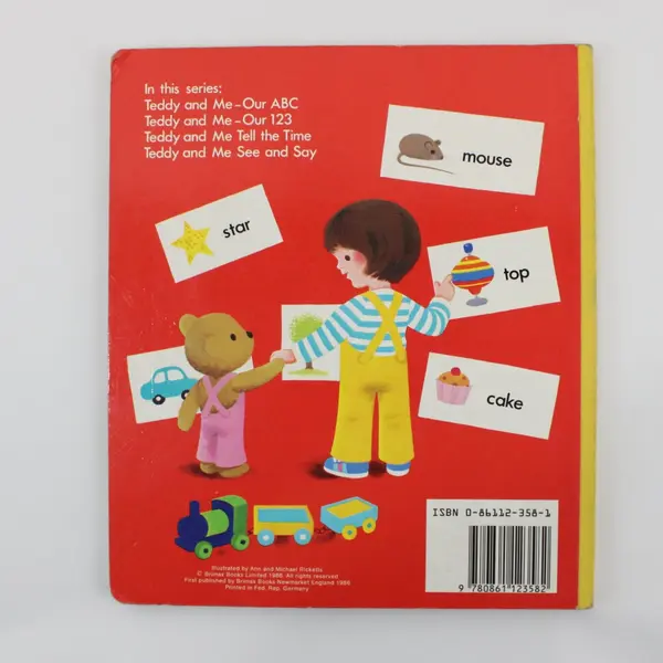 Teddy and Me See and Say First Word Book 1986 Brimax Ages 2-4