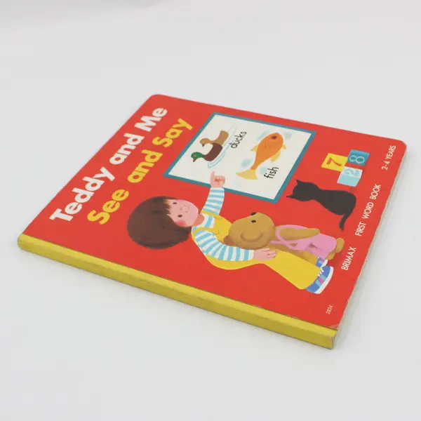 Teddy and Me See and Say First Word Book 1986 Brimax Ages 2-4