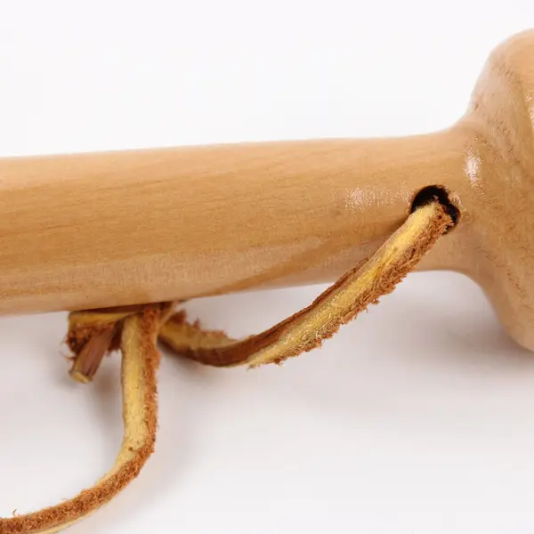 Fish'n Whacker Fish Bat Natural Wood Handmade 10in Fishing Tool