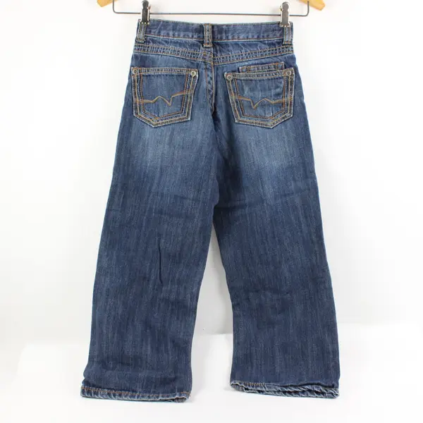 Wrangler 20X Girls Wide Leg Jeans Dark Wash Size 9 Regular