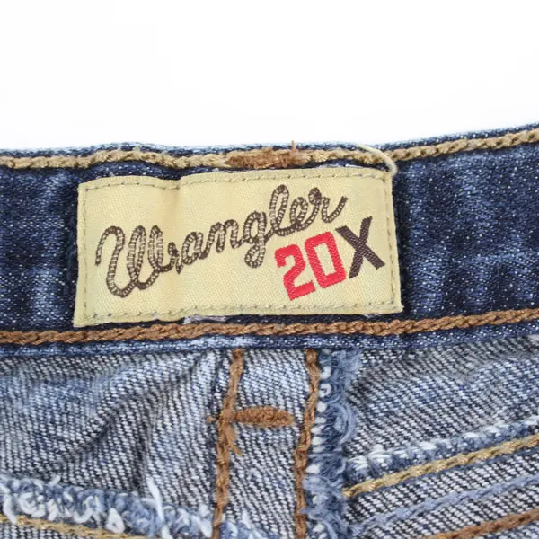 Wrangler 20X Girls Wide Leg Jeans Dark Wash Size 9 Regular