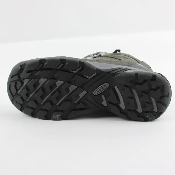 KEEN Dry Waterproof Women's Hiking Boots Gray Teal Size 8.5 1026753