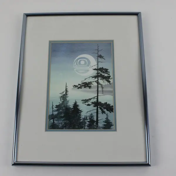 Sue Coleman The Moon Framed Canadian Art Print