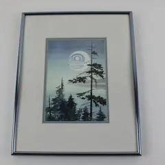 Sue Coleman The Moon Framed Canadian Art Print