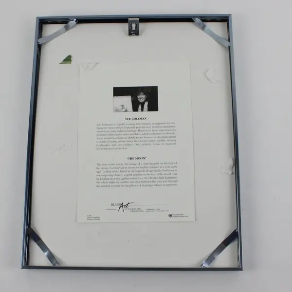 Sue Coleman The Moon Framed Canadian Art Print