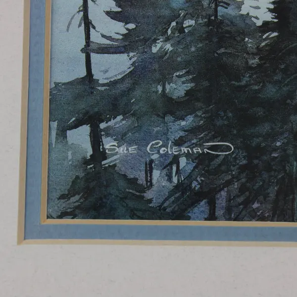 Sue Coleman The Moon Framed Canadian Art Print