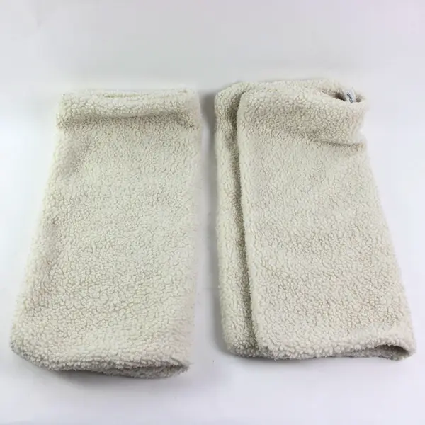 Calvin Klein Sherpa Square Pillow Covers Off-White 20 in Set of 2