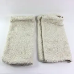 Calvin Klein Sherpa Square Pillow Covers Off-White 20 in Set of 2