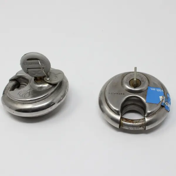 Lot of 2 Keyed Padlocks Shurguard Chateau C 99X Lockers Gates