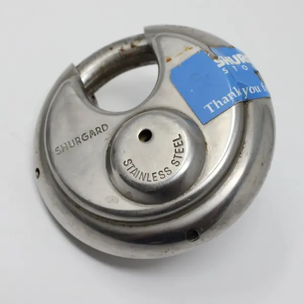 Lot of 2 Keyed Padlocks Shurguard Chateau C 99X Lockers Gates