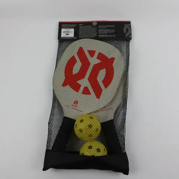 Onix Recruit Pickleball Starter Set 2 Paddles 2 Balls Mesh Bag
