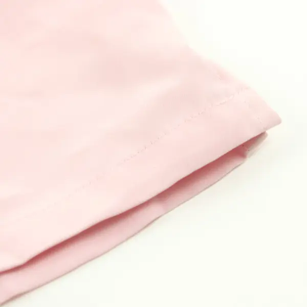 JR Bentley Women's Large Light Pink Short Sleeve Button-Up Shirt FLAWED