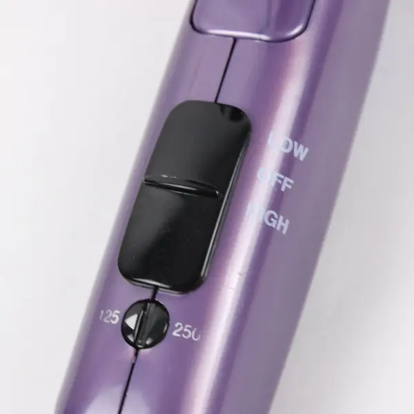 Conair 124LR Dual Voltage Folding Handle Hair Dryer 1875W Purple