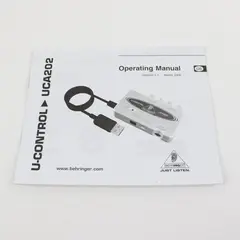 Behringer U-Control UCA202 Operating Manual