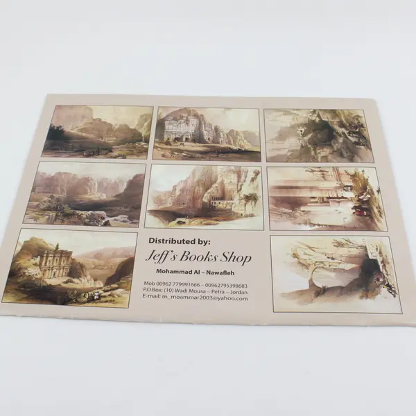 Petra, Jordan Lithograph By David Roberts Collection Of 10 Art Prints