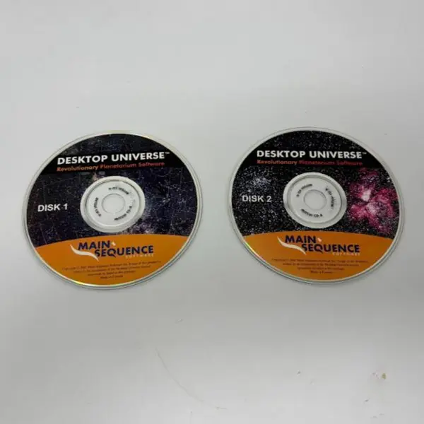 Main-Sequence Software Desktop Universe Revolutionary Planetarium 2002 V1.x 2CDs