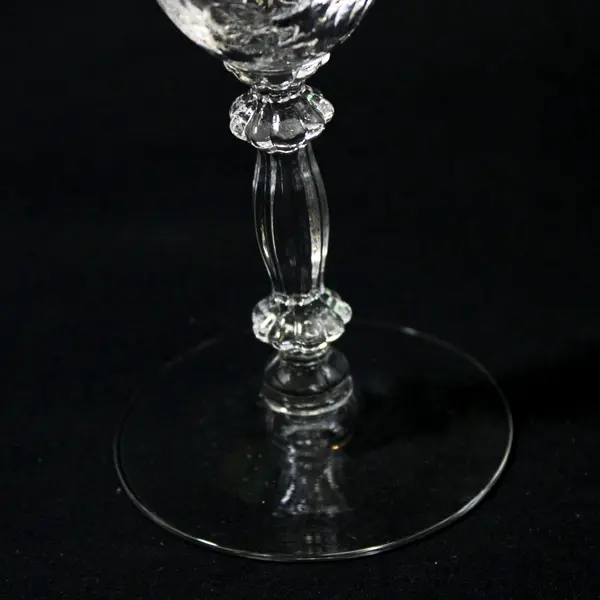 Set of 2 Vintage Cambridge Caprice Water Goblets 7.75"