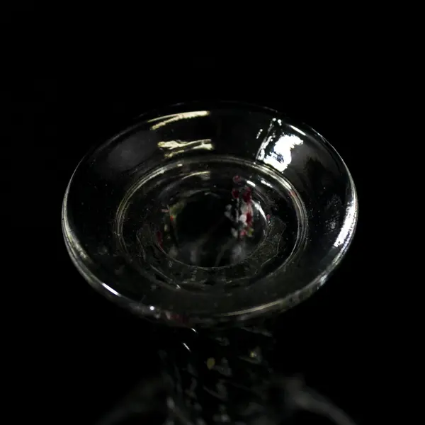 Set of 2 Indiana Glass 6" Clear Single Light Candlestick