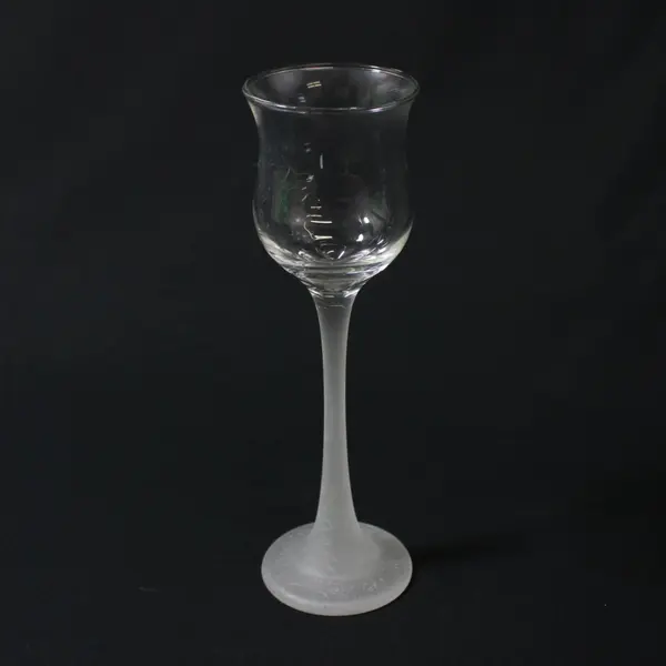 Set of 2 PartyLite Iced Crystal Stemmed Votive Tealight Holders P9253 