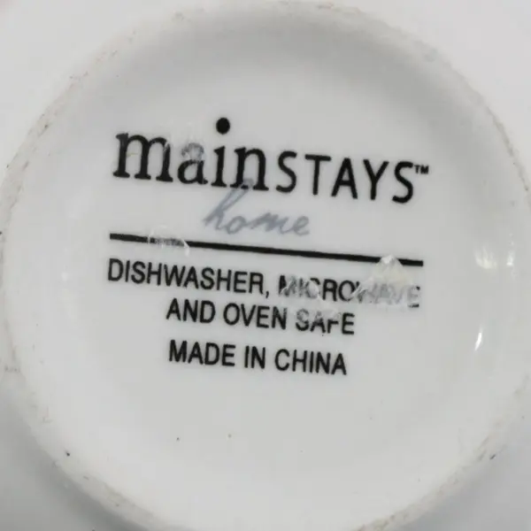 Set of 4 Mainstays Home Coffee Mugs Cherry Orchard