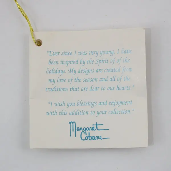 Margaret Cobane Bride And Groom Glass Ornament