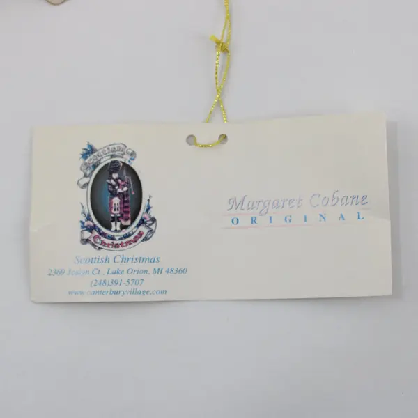 Margaret Cobane Bride And Groom Glass Ornament
