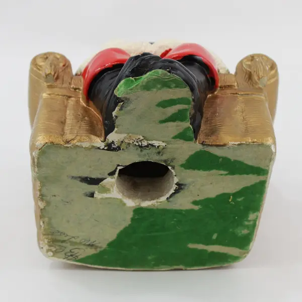 Vintage Santa Sleeping Chair Coin Bank First Federal Savings Boise Caldwell