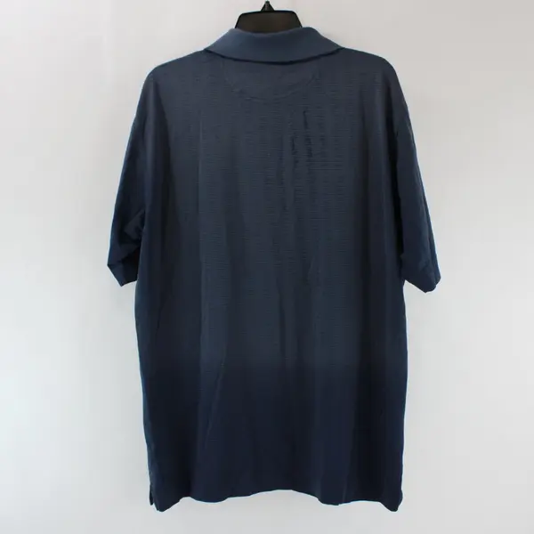 Cutter & Buck Men's Dark Blue Short Sleeve Polo Shirt Size L